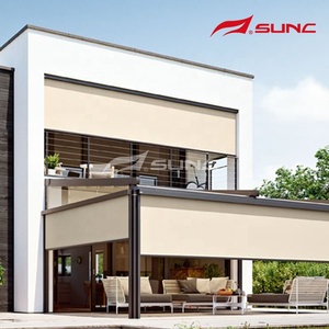 SUNC Ngoài Trời Dù Để Che Nắng Không Thấm Nước Windproof Sự Riêng Tư Có Thể Thu Vào Cơ Giới CuộN Xuống Patio Côn Trùng Gió Màn Hình - Product Image 2