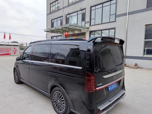 Applicable aux <span class=keywords><strong>Mercedes</strong></span> <span class=keywords><strong>Vito</strong></span> 16-24, V260, V300, Viano, avec becquet de toit et <span class=keywords><strong>porte</strong></span>-bagages de toit pour toit haut compact. - Product Image 6