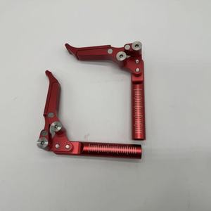 Roues de sport pour fauteuil roulant tout-terrain Eagle Style en alliage d'aluminium, version longue, avec frein à ciseaux, jantes légères et anti-dérapantes - Product Image 2