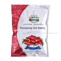Sacs d'emballage de nourriture pour animaux de compagnie de sucre dattes rouges personnalisées fermeture à glissière 3 joints latéraux pochette debout en plastique PE PET fenêtre anti-odeur pour la gelée