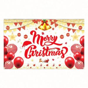 Wholesale Print Merry Christmas Snowman Reindeer Gifts <b>Flags</b> 3X5 Ft Outdoor Banner Polyester Durable - Product Image 3