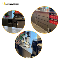 SIMEINO Komersial 201/304 Stainless Steel Custom Cocktail Under Bar Sink Pendingin dengan Fitur Pendinginan 220-240V Cocok untuk Kafe dan Bar