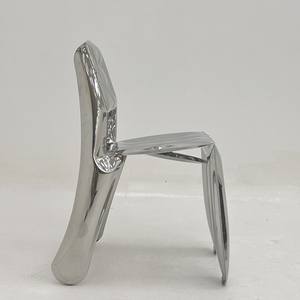 モダンステンレス金属バースツール技術バブル空気虹色スツール椅子セットカスタムホームウェディングベッドデザイン - Product Image 2