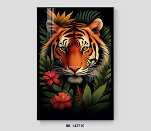 Portrait <span class=keywords><strong>à</strong></span> <span class=keywords><strong>l</strong></span>'<span class=keywords><strong>huile</strong></span> peint <span class=keywords><strong>à</strong></span> la main d'animaux domestiques de famille cadeau d'anniversaire unique avec paysage diamant moyen - Product Image 2