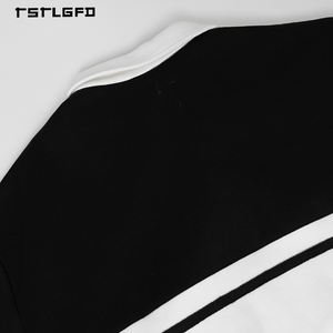 Camiseta de Manga Corta de Algodón Personalizada para Hombre, Cuello Polo, Rayas, Estilo Vintage, Streetwear, OEM, ODM, Envío Rápido - Product Image 4