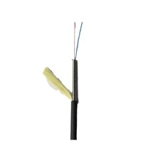 Cable Óptico para Exteriores, Resistente al Fuego, Impermeable, Blindado para Emergencias, Extensión Remota para Estación Base Interior/Exterior, 2 Hilos, Monomodo