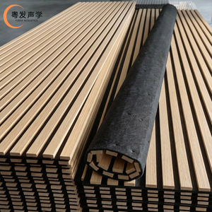 Pannelli Acustici in MDF 600x2400mm - Doghe Moderne in Noce e Rovere, Riduzione del Rumore del 80%, Ecologici per Casa, <span class=keywords><strong>Fai</strong></span>-<span class=keywords><strong>da</strong></span>-<span class=keywords><strong>te</strong></span> e Design Grafico - Product Image 2