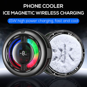 ที่ชาร์จไร้สาย MEMO CX19 15W พร้อมระบบระบายความร้อนด้วยเซมิคอนดักเตอร์แบบแม่เหล็กและคลิปหนีบหลังที่ถอดออกได้ - Product Image 2