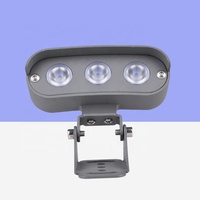 Rondelle murale lumière RGB DMX512 couleur modulaire 3D LED étanche Flexible pour l'éclairage linéaire de jardin paysage extérieur