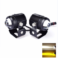 Senlo usine m1 30W Mini feu de conduite pour moto blanc jaune LED antibrouillard feux de conduite lumière auxiliaire