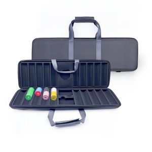 Hot bán tùy chỉnh vỏ cứng rỗng EVA bọt Poker chip trường hợp di động đúc EVA mang trường hợp cho mục đích đặc biệt túi trường hợp - Product Image 1