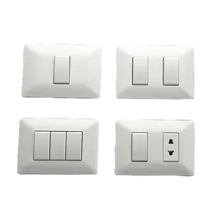 BM Series decorator wall light switch push button interrupter wall switch