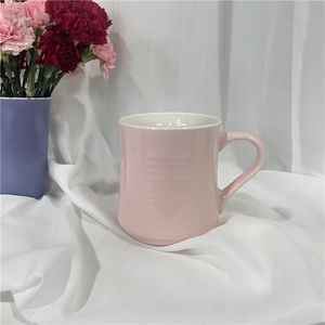 Taza de Cerámica Personalizada con Logotipo, Diseño Coreano, Color Puro, Clásica, Apta para Lavavajillas, para Oficina, Regalos, Tazas de Café - Product Image 4