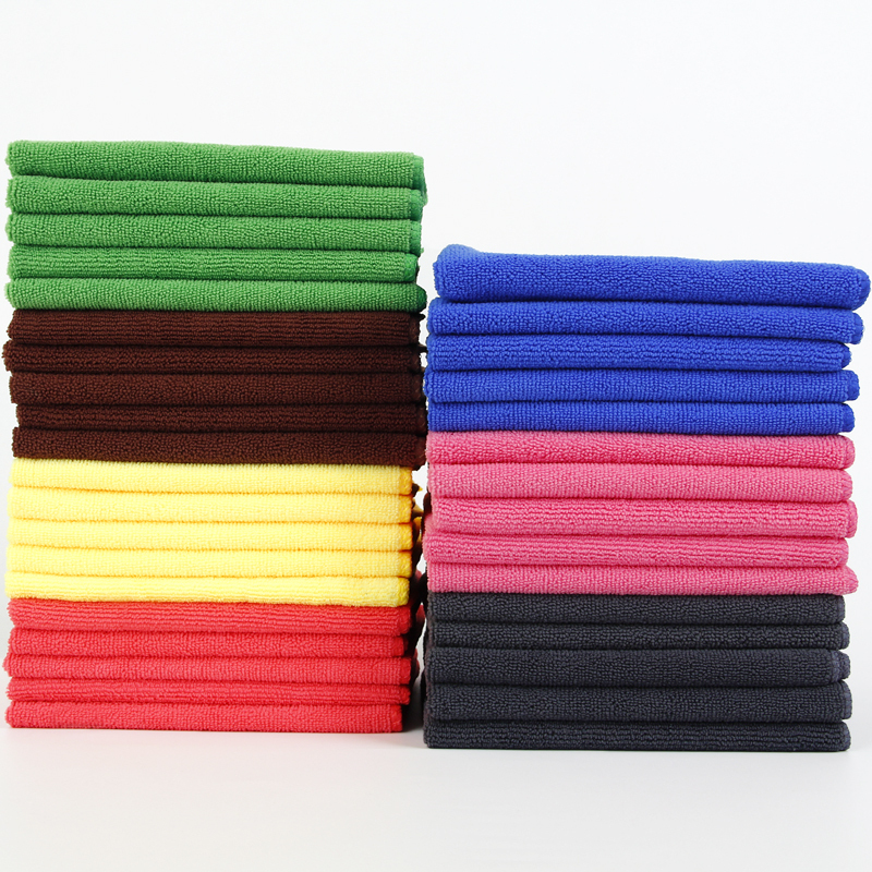 Custom Logo 300GSM 30 30CM Microfiber