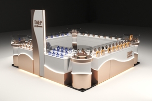 Tùy chỉnh thiết kế đảo truy cập cho trung tâm mua sắm nước hoa đứng kiosk - Product Image 5