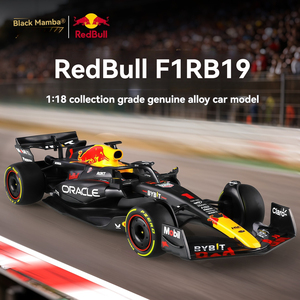 รถโมเดลไดแคสต์รุ่นใหม่ 1:18 อัลลอยด์ รถเรดบูลล์ RB19 <span class=keywords><strong>F1</strong></span> จำลอง รถโลหะ ของเล่นสะสม ของขวัญสำหรับเด็กผู้ชาย - Product Image 2