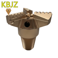 KBJZ Chine Fabricant Alliage Acier Carbure PDC Cutter Forage de Puits d'Eau Exploitation Minière 8 Pouces 200 mm 3 Ailes Concave Pdc Drag Bit