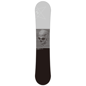 Flexibles Pappelholz Vollkappe Basis-Snowboard für Erwachsene - Product Image 1