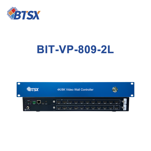 8 in 9 Out  P2P  Multi-Picture Splicing Processor Pixel to Pixel Video Conferencing, Customized LED Video Processor Manufacturer