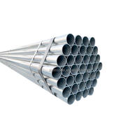Tubería Galvanizada Soldada, Tubería Redonda de Acero Galvanizado, Certificación ASTM/JIS, Longitud de 6m y 12m, Servicio de Soldadura Disponible