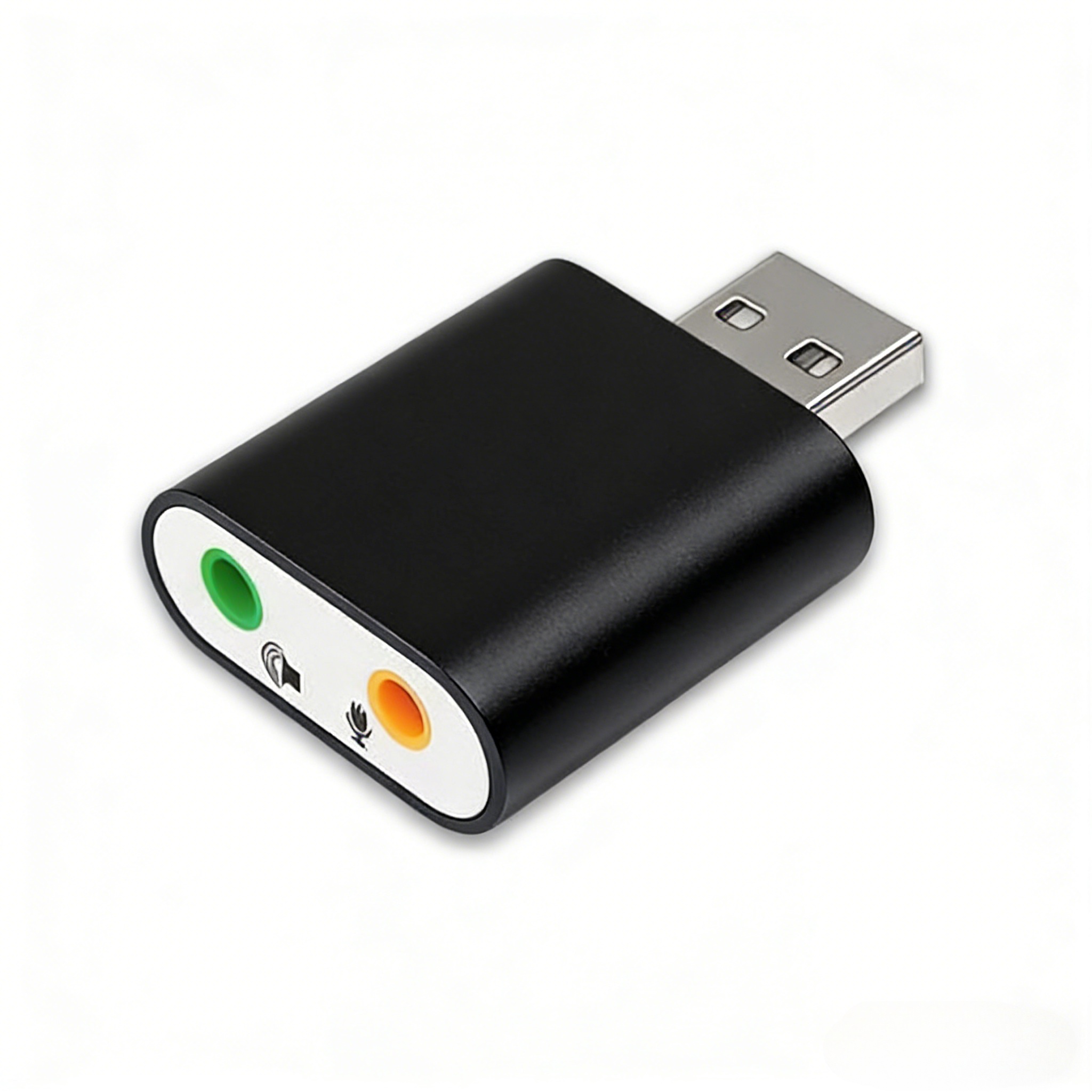 Tarjeta de sonido externa Black-7.1