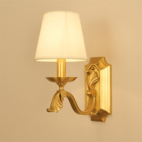 Applique murale LED en cuivre moderne de haute qualité, décoration pour la maison, salon, chambre à coucher, balcon, couloir