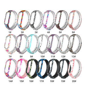 BOORUI cinturino stampato per <span class=keywords><strong>Mi</strong></span> <span class=keywords><strong>Band</strong></span> <span class=keywords><strong>5</strong></span> comodo cinturino di ricambio per xiaomi <span class=keywords><strong>Band</strong></span> 3/4/<span class=keywords><strong>5</strong></span> all'ingrosso - Product Image 1
