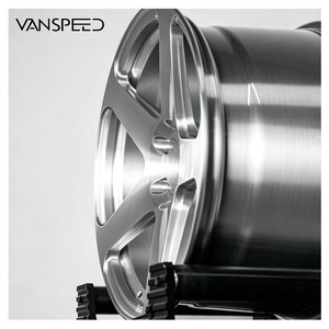 <span class=keywords><strong>Jantes</strong></span> forgées en argent brossé concaves GS 18 19 20 21 22 23 24 pouces 5x114.3 5x120 5x112 pour Dodge Challenger SRT - Product Image 2