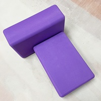 Blocs de yoga HUNLON en mousse écologique de soutien, taille 9x6x3'', 180g