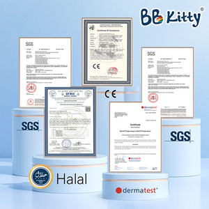 BB gattino sensibile produttore di pannolini Sofcar Cutie Cutie cina pannolini per bambini all'ingrosso naturale - Product Image 4