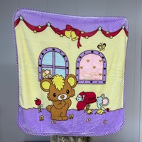 Tiermuster Babydecke und Weiche Textur Kinder Flanelldecke