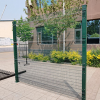 Clôture de sécurité anti-escalade environnementale 358, hauteur 10 pieds, modélisation 3D pour la sécurité des cours
