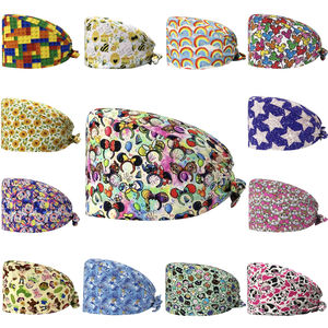 قبعة ممرضة أنيقة مطبوعة، ناعمة وقابلة للتنفس، مناسبة للعيادات والمستشفيات وعيادات الأسنان والطاقم الطبي - Product Image 5