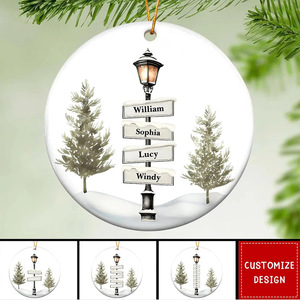 <span class=keywords><strong>Porte</strong></span>-clés personnalisé disques acryliques nom personnalisé Photo personnalisé bébé premier ornement de Noël ornements d'arbre de Noël - Product Image 4
