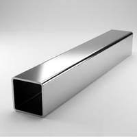 Tube rectangulaire décoratif en acier inoxydable ZhuoYe pour garde-corps, surface brossée et finition miroir