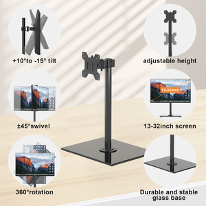 Màn hình miễn phí-đứng bàn đứng 32 inch Heavy-Duty hoàn toàn có thể điều chỉnh cánh tay với Max Vesa 100x100 mét - Product Image 3