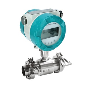 DN80 3 inci turbin Cina pengukur aliran tampilan lokal pengukur aliran air bir sanitasi turbin Flowmeter <span class=keywords><strong>RS485</strong></span>