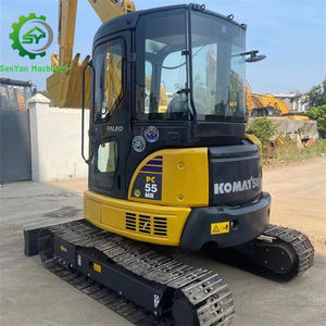 Excavateur sur chenilles Komatsu PC55MR d'occasion Mini pelleteuse Komatsu PC55mr originale - Product Image 1