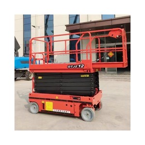 รถยกแบบกรรไกรขนาดเล็ก 3 เมตร 4 เมตร 5 เมตร ยี่ห้อ JLG Genie Sky Access Tool แบบไฟฟ้า ขับเคลื่อนด้วยตัวเอง - Product Image 2