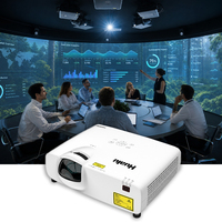 Projecteur laser 3LCD WUXGA à courte focale 4800 lumens pour salle de classe, bureau et usage scolaire