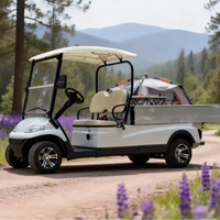Carrito de Golf de 2 Plazas A627.H8 Disponible, Puede Usarse para Trabajos Temporales de Refuerzo de Presas.