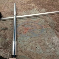 Poste de Acero Galvanizado Ecológico, Resistente y Anti-UV, para Soporte de Enredaderas y Frutales