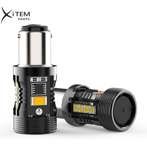 Canbus Xe Chuyển Đổi <span class=keywords><strong>1157</strong></span> P21/5W 3157 7443 LED Chạy Ban Ngày Ánh Sáng Lần Lượt Tín Hiệu Chỉ Số Trắng Vàng Không Có Hyper Flash - Product Image 2