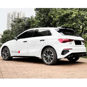 Spoiler Posteriore In ABS Nero Lucido Per Audi A1 8X1 (2000-2015) – Facile Da Montare Senza Foratura, Look Sportivo!