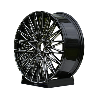 ล้อแม็กซ์อลูมิเนียมอัลลอยด์ขนาด 16-18 นิ้ว 4 รู 4x100 สำหรับรถยนต์นั่งส่วนบุคคล ยี่ห้อ <span class=keywords><strong>TE37</strong></span> FX รุ่น <span class=keywords><strong>SUV</strong></span> ออฟโรด <span class=keywords><strong>สี</strong></span>ดำ ดีไซน์หลายก้าน - Product Image 2