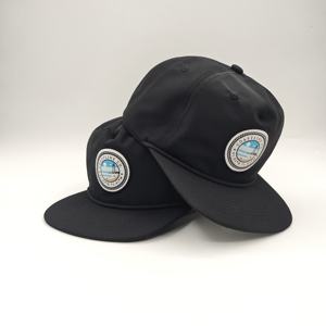 Casquette de sport, course et chasse pour homme, style Richardson 256, 5 panneaux, non structurée, avec logo, personnalisable, à fermeture snapback à cordon. - Product Image 3