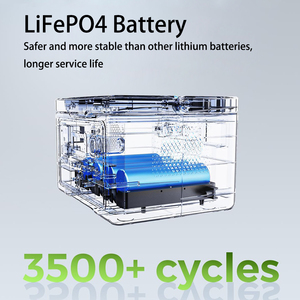 SOUOP Europe 220V LiFePO4 Powerstation 600 W Estación <span class=keywords><strong>de</strong></span> energía portátil <span class=keywords><strong>de</strong></span> carga rápida 512Wh Generador portátil solar <span class=keywords><strong>de</strong></span> 600 vatios - Product Image 4