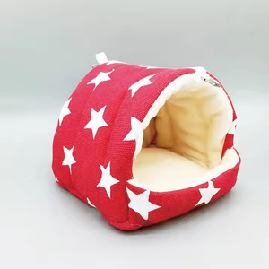 Mini criceto letto nascondiglio protezione amaca piccolo Pet letto gerbillo Habitat Mini casa gabbia nido criceto accessori criceto - Product Image 5