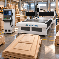 Routeur CNC bois personnalisé 2040 avec carrousel de disques ATC et changeur d'outils automatique pour découpe par nesting de contreplaqué, MDF et panneaux de bois massif
