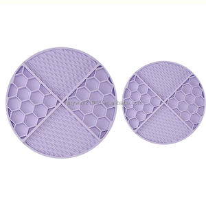 Mangkuk Lebah 3D Varywell Ukuran 16cm Diameter, Warna Oranye, untuk Makanan Anjing dan Kucing Kecil, Bentuk Sarang Lebah Es Krim Bulat - Product Image 6